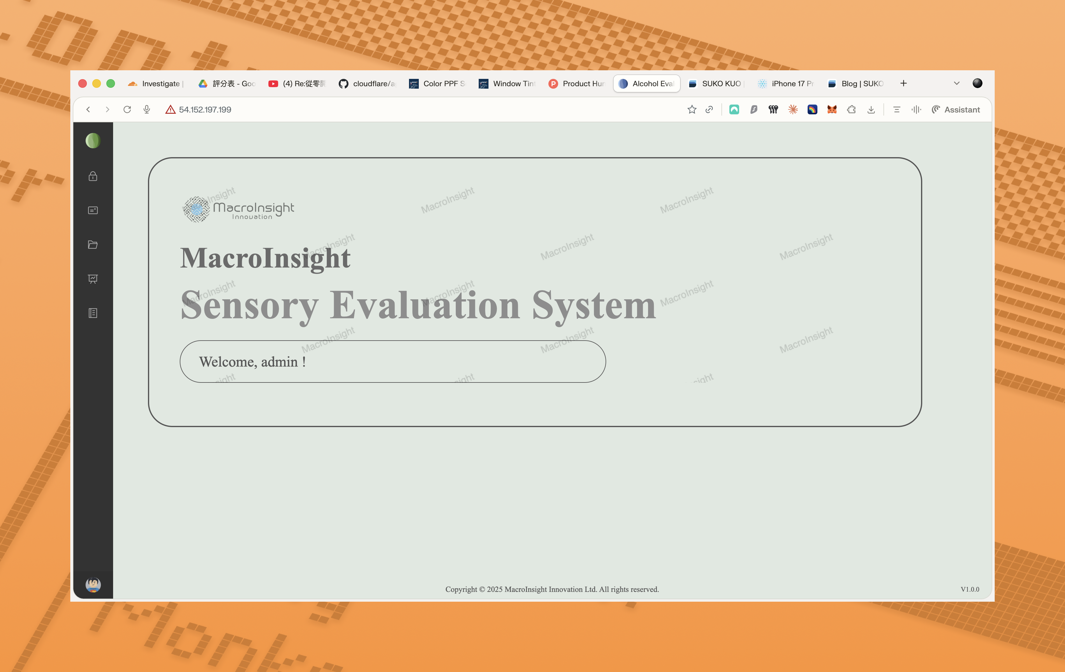 Legacy scoring dashboard screenshot